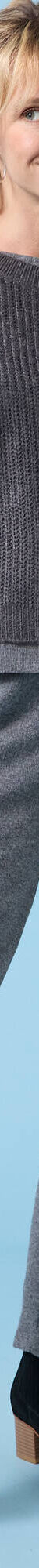 Pull Spécial Petites sans manches, côte perlée toucher doux (anthracite chiné) Pull Spécial Petites sans manches, côte perlée toucher doux (anthracite chiné)
